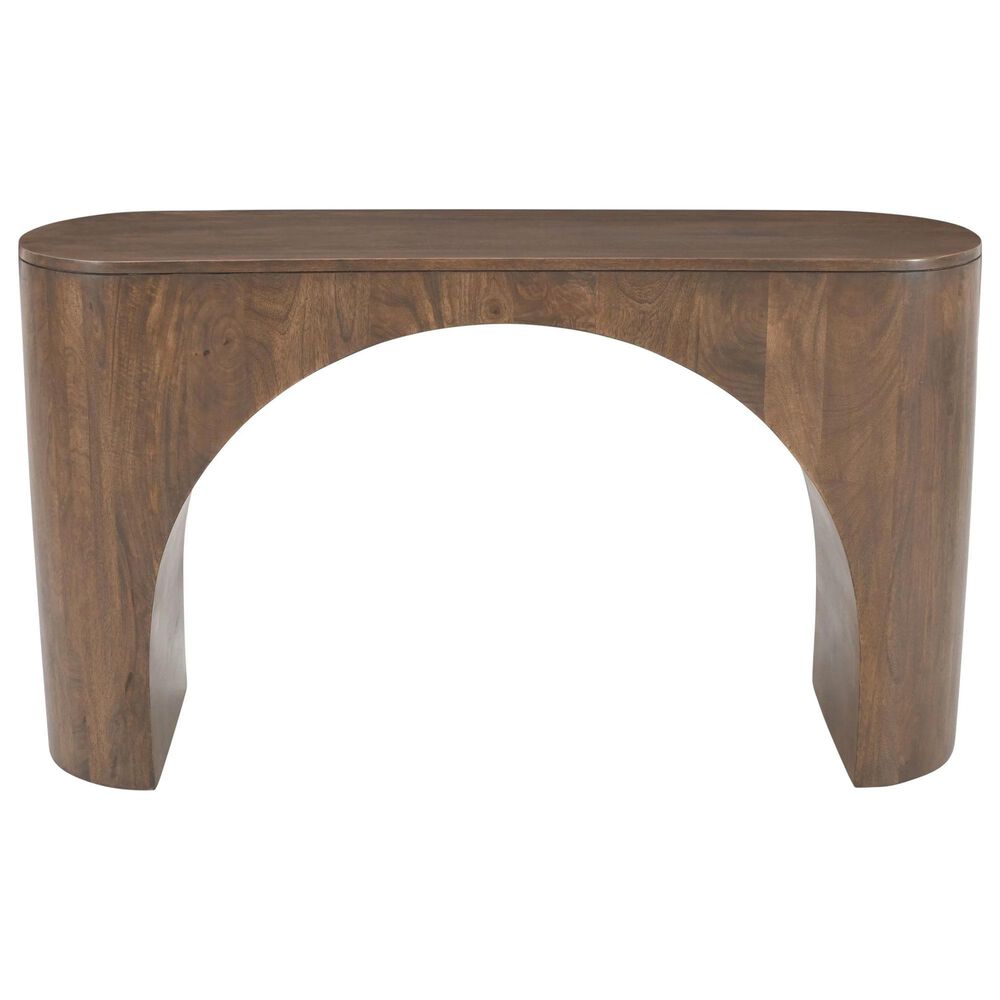 Waltham Luna Sofa Table in Umber Brown, , large