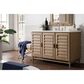 James Martin Vanities Portland 48" Single Vanity in White Washed Walnut with 3 cm Arctic Fall Solid Surface Top, , large