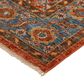 Feizy Rugs Carrington 11"6" x 15" Orange and Blue Area Rug, , large