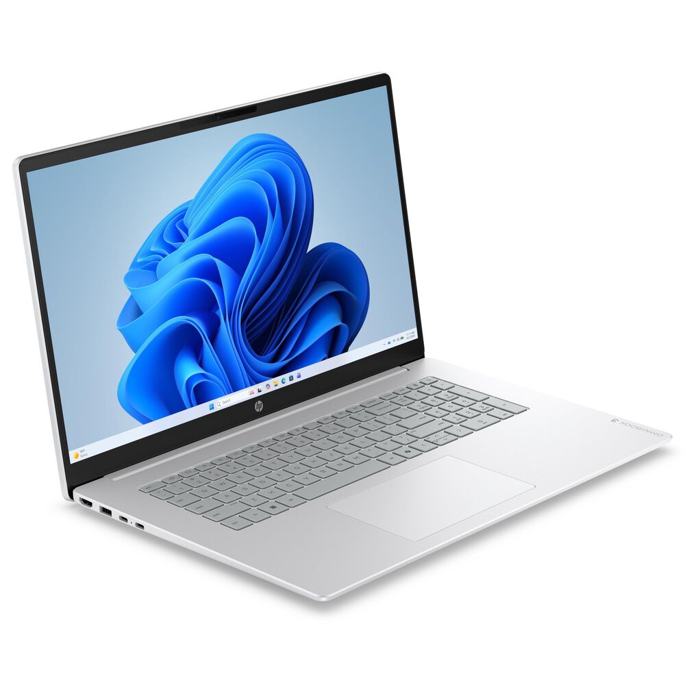 HP OmniBook 3 17" Laptop | Intel Core Ultra 5 225U - 16GB RAM - Intel Graphics - 512GB SSD in Glacier Silver, , large