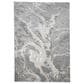 Feizy Azure 3539F 6"7" x 9"6" Gray and Blue Area Rug, , large