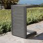Hearth and Haven Cape Coral C-Shaped Patio Side Table in Grey, , large
