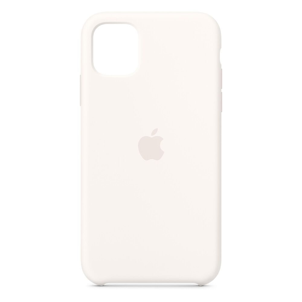 Apple Iphone 11 Silicone Case In White Nebraska Furniture Mart