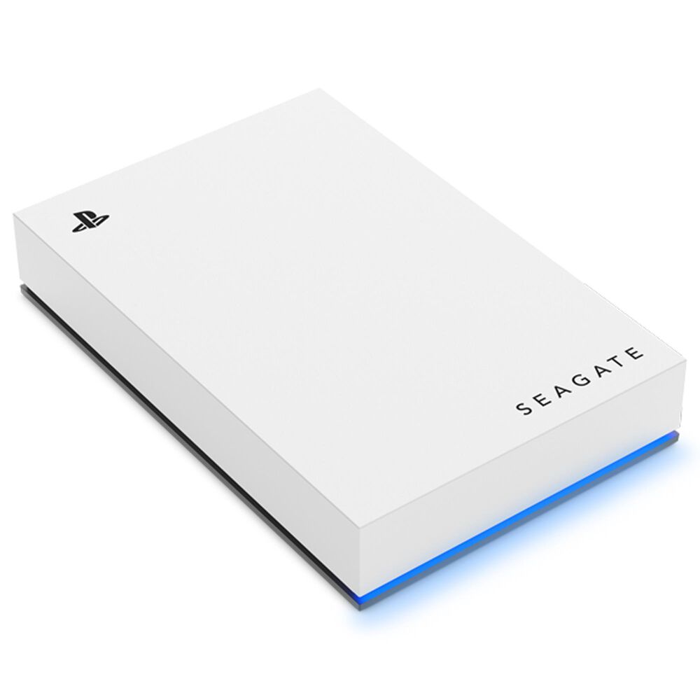 Seagate Game Drive 5 TB Portable External Hard Drive for PlayStation 5 in White, , large