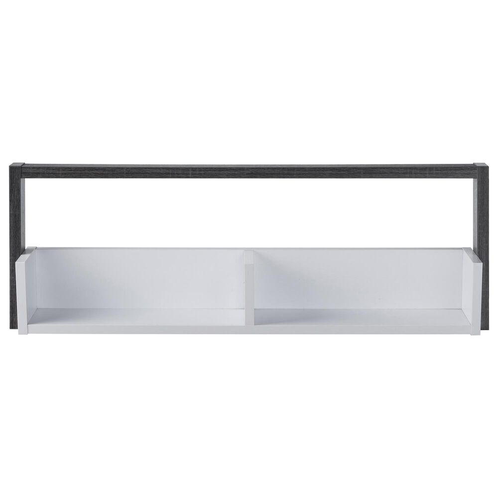 Furniture of America Friedman 2-Piece Entertainment Center in White and Gray, , large