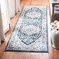 Safavieh Isabella 2"2" x 7" Navy and Creme Runner, , large