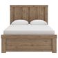 Ashley Oliandon 5 Piece Queen Panel Bedroom Set in Light Brown, , large