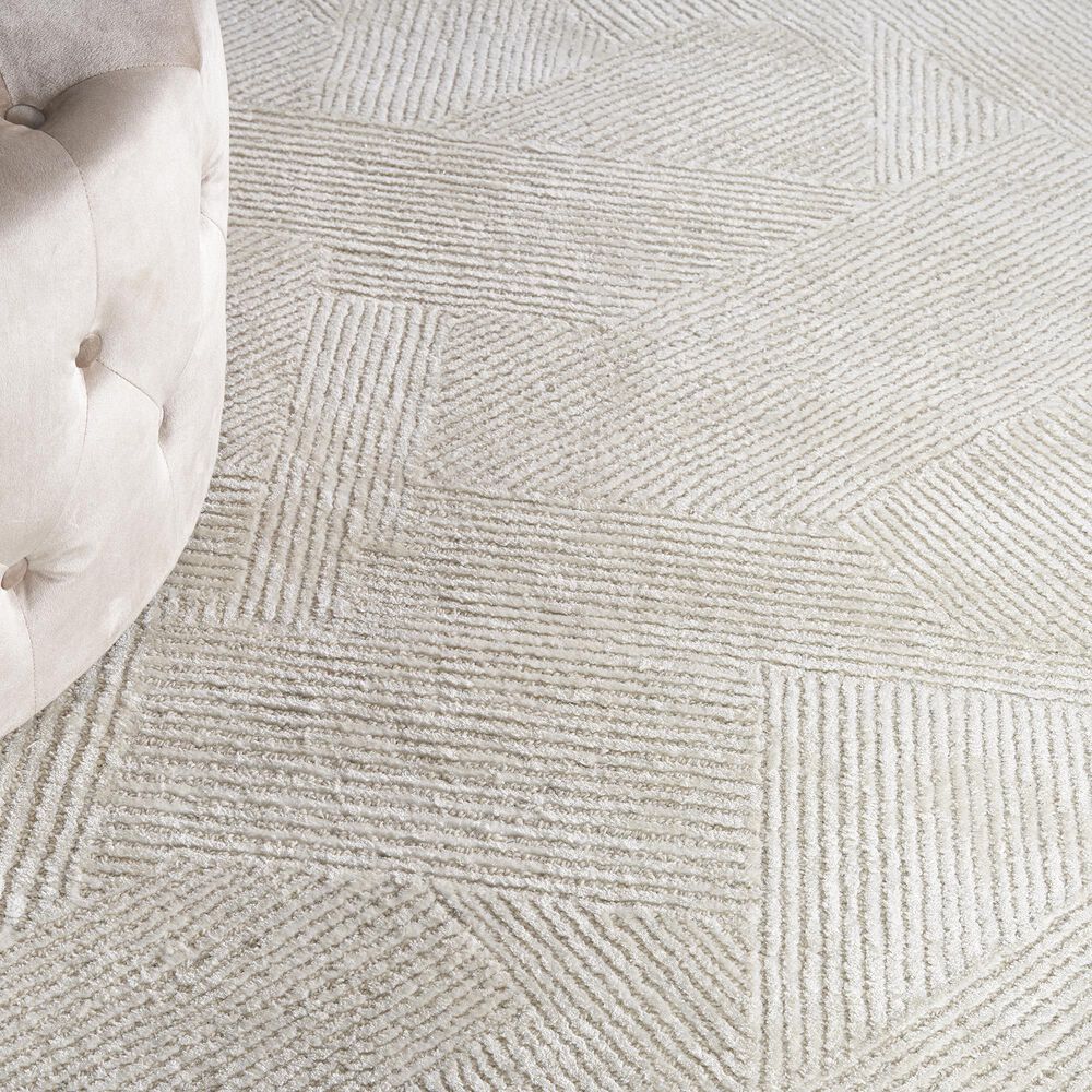 Nourison Ma30 Star Geometric 4&#39; x 6&#39; Ivory Area Rug, , large