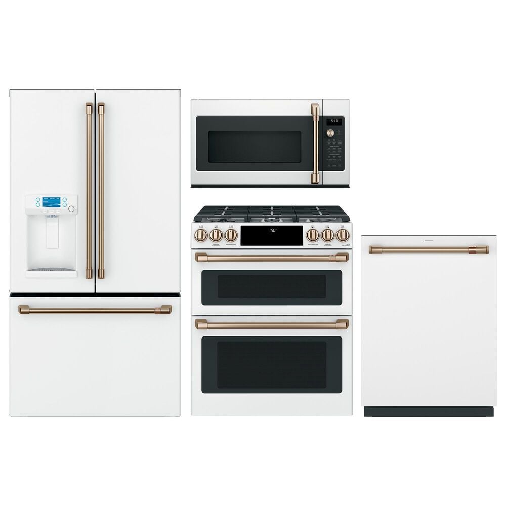 Cafe 4 Piece Kitchen Package in White, , large