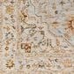 Surya Reina Light Gray, Cream, Denim, Mustard, Rust, Olive and Light Brown 2" x 2"11" Area Rug, , large