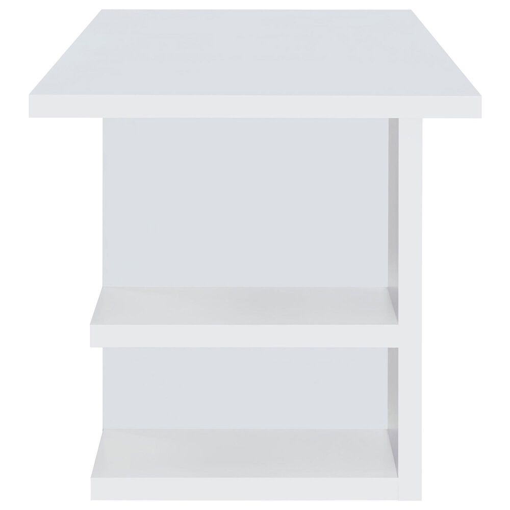 Coaster Alice Writing Desk in White, , large