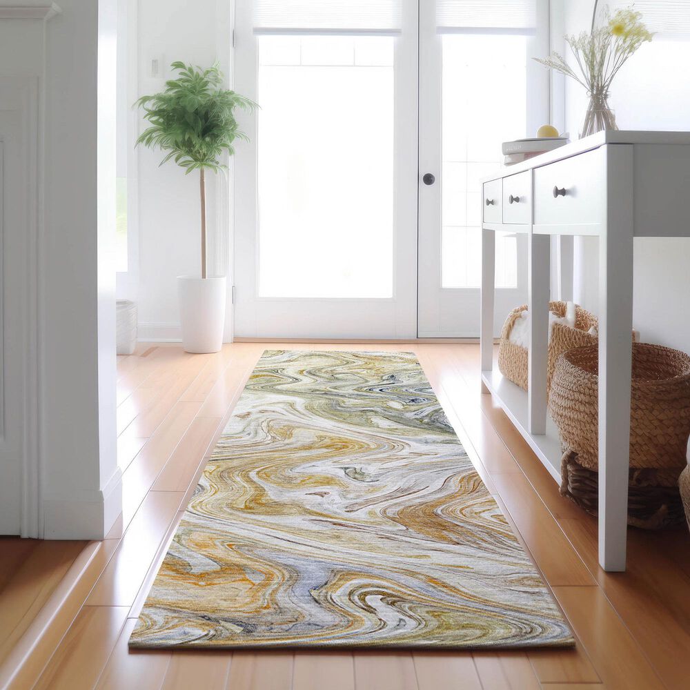 Dalyn Rug Company Ravenna RN8 2&#39;3&quot; x 7&#39;6&quot; Linen Runner, , large