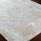 Surya Brunswick Cream, Taupe, Tan, Light Slate, Blue and Gray 9" x 12"2" Area Rug, , large