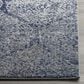Safavieh Madison MAD604G 4" Square Navy and Silver Area Rug, , large