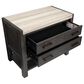 Nicolette Home Plum Creek 2 Drawer Nightstand with Shelf in Ravenwood Black, , large