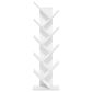HOMLUX 9-Tier Shelf Tree Bookcase in White, , large
