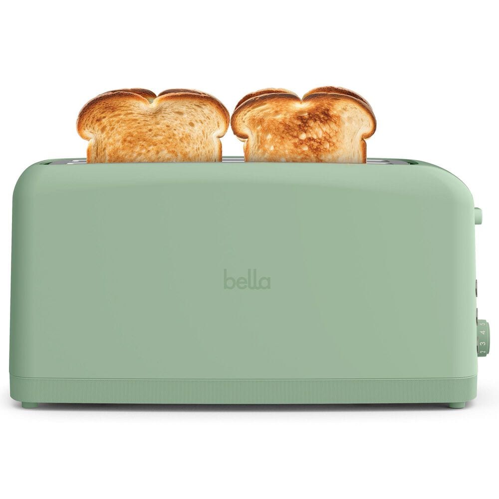 Bella 4-Slice Slim Toaster in Seaglass, , large
