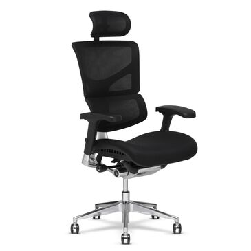 Deal Rise X-3 Wide Desk Chair in Black, , large