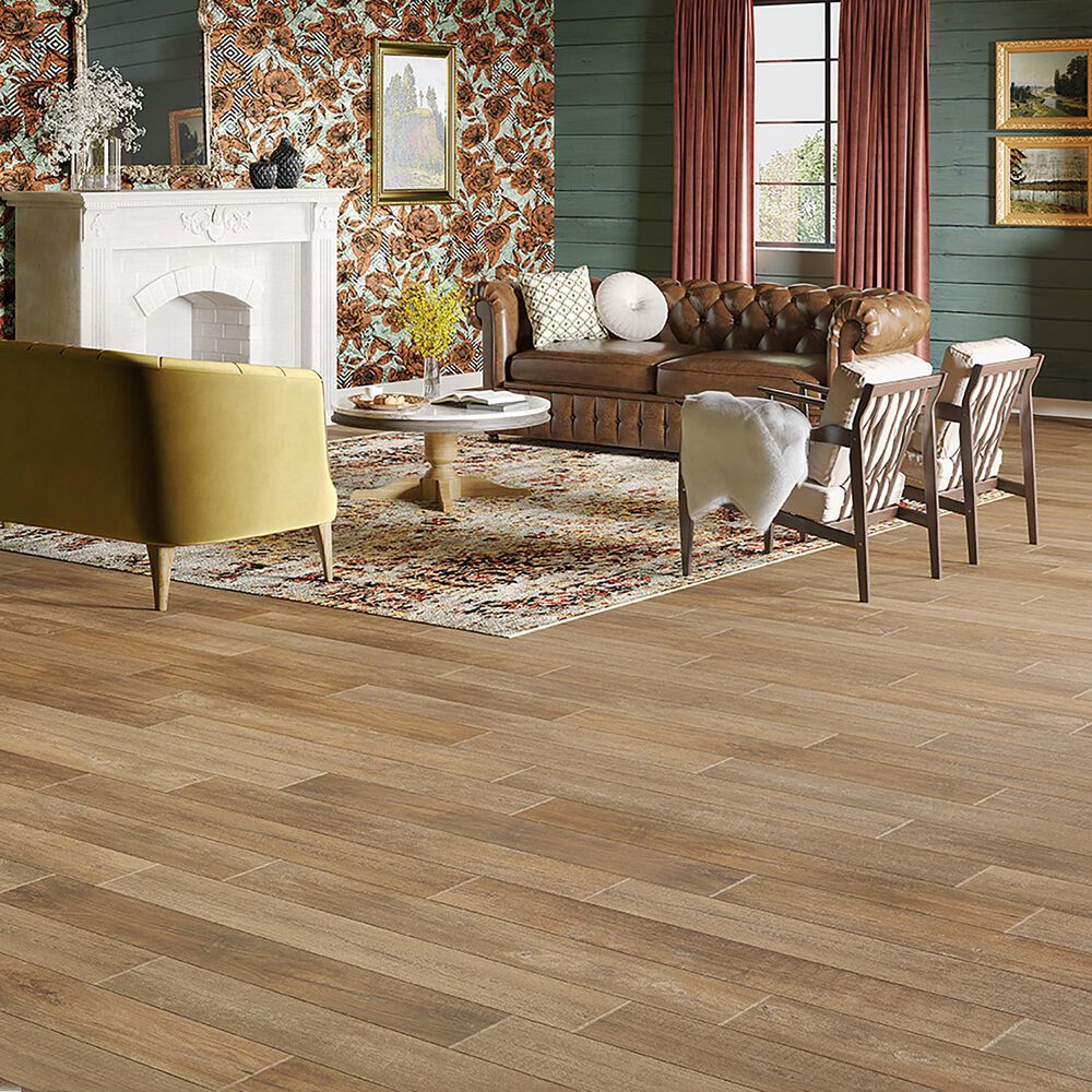 Mannington Rigid Calico Lynx 7&quot; x 48&quot; Vinyl Plank, , large