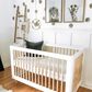 Babyletto Lolly 3-In-1 Convertible Crib in White and Natural, , large