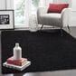 Safavieh Athens Shag SGA119K 4" x 6" Black Area Rug, , large