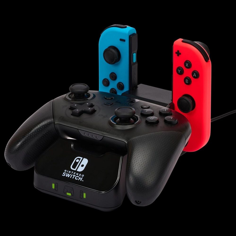 PowerA Controller Charging Base for Nintendo Switch in Black, , large