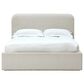 37B Virgil Queen Upholstered Platform Bed in Ricotta Boucle, , large