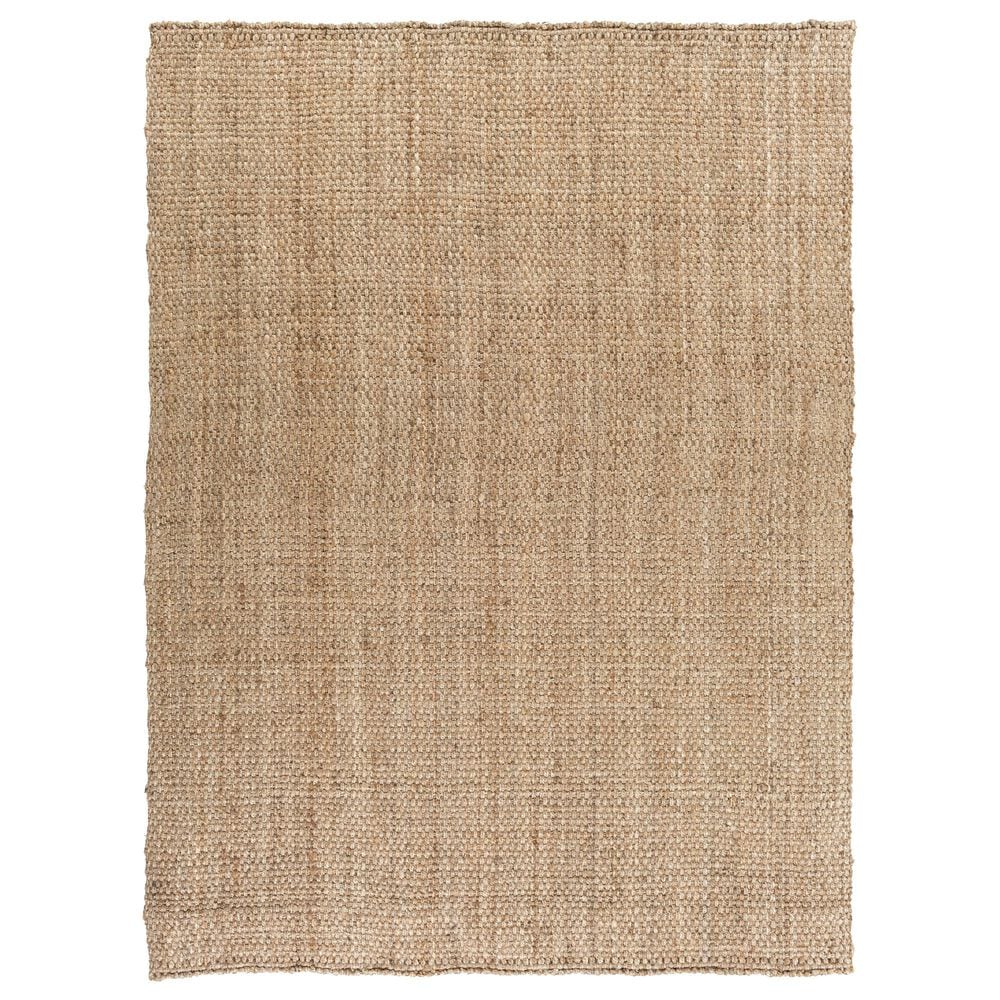 Surya Jute Woven 10" x 14" Wheat Area Rug, , large