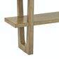 Crystal City Perth Sofa Table in Weathered Sand and White, , large