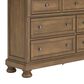 Ashley Feddinger 3-Piece Queen Storage Bedroom Set in Chestnut Brown, , large