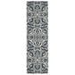 Safavieh Evoke EVK238C 2"2" x 9" Ivory and Blue Runner, , large