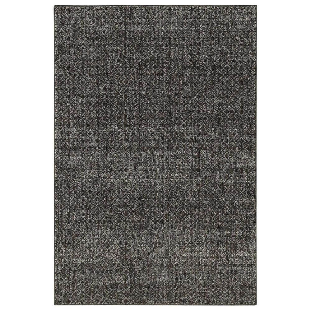 Oriental Weavers Atlas 8048Q 1"8" x 3"2" Black Area Rug, , large