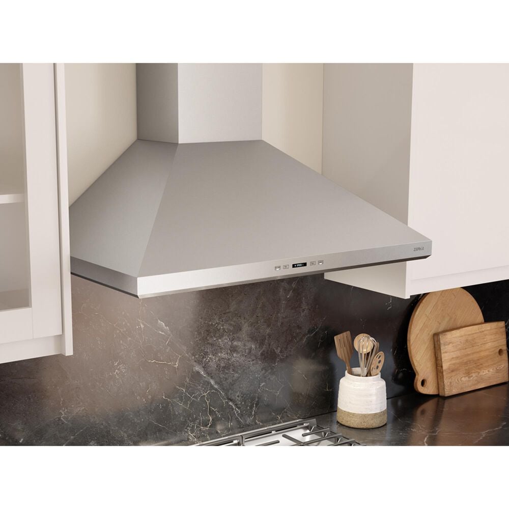 Zephyr Siena 30" Wall Range Hood in Stainless Steel, , large