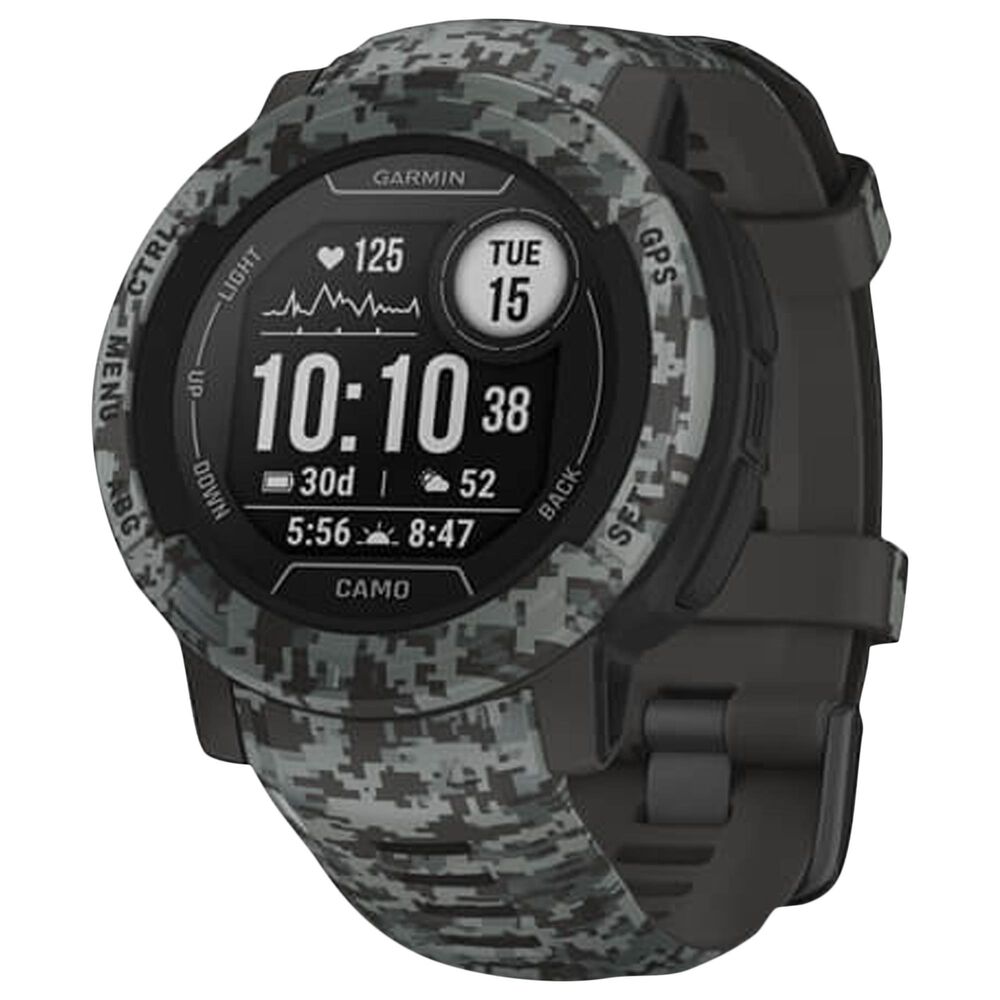 Garmin Instinct 2 Camo Edition Smartwatch in Graphite, , large