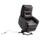 Simeon Collection Gemini Power Lift Recliner with Power Headrest in Truffle, , large