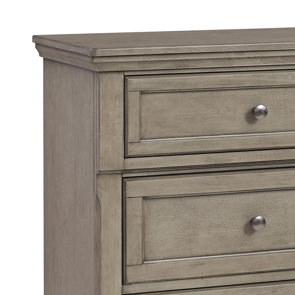 Signature Design by Ashley Lettner 4 Piece Twin Bedroom Set in Burnished Light Gray, , large