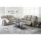 Ashley Lavenhorne Manual Loveseat in Pebble, , large