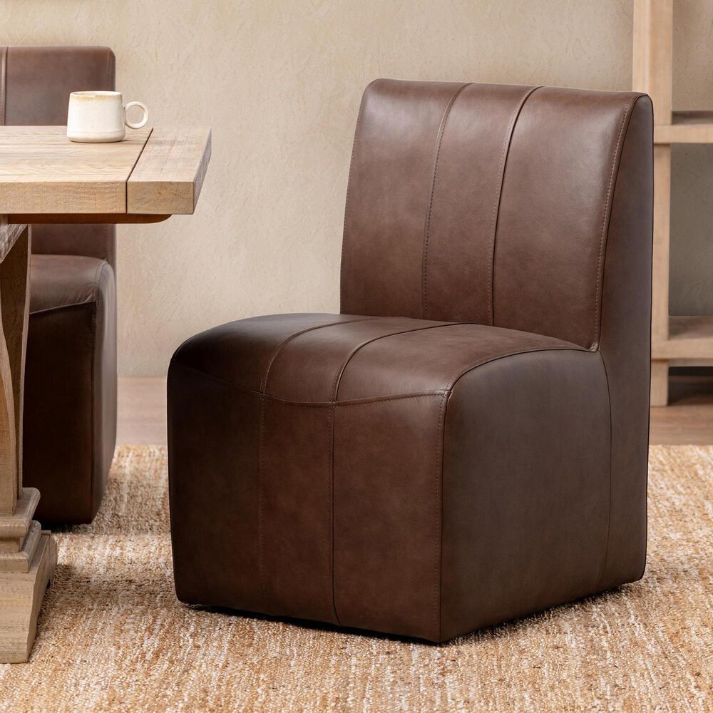 Classic Home Carsen Side Chair in Rich Cocoa, , large