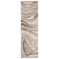 Jaipur Genesis Atha 3" x 10" Charcoal Gray Runner, , large
