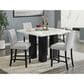 Crown Mark Parkside Upholstered Counter Stool in Dove, , large