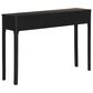 Linon Home Decor Wilcox Console Table in Black, , large
