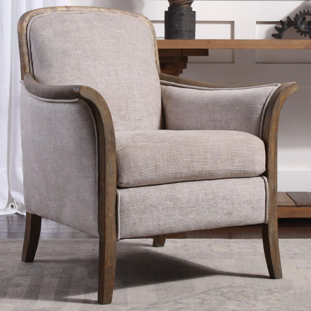 Uttermost Brittoney Armchair in Taupe, , large