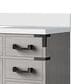 Lexora Home Laurel 48" Single Bathroom Vanity in White Oak with White Quartz Top and Rectangular Sink, , large