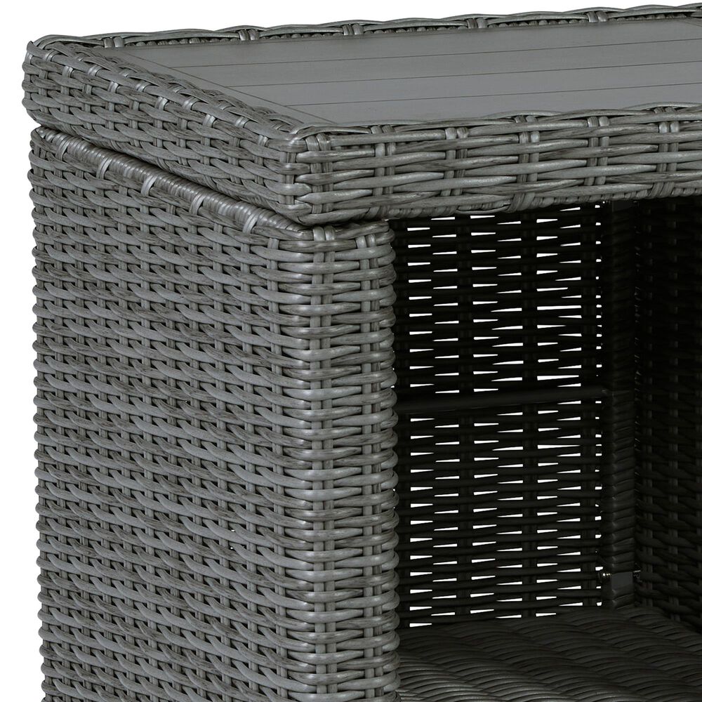 Ashley Elite Park Square End Table in Gray, , large