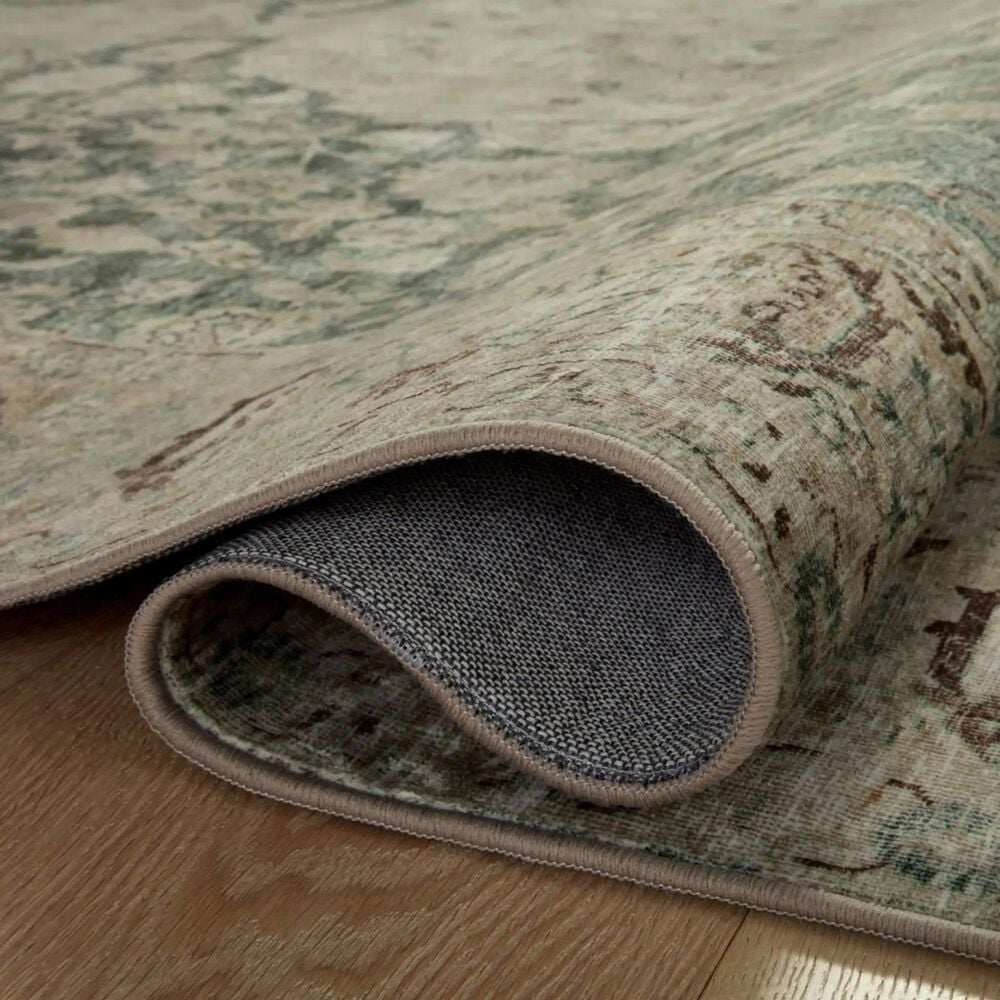 Magnolia Home Sinclair 2&#39;3&quot; x 7&#39;6&quot; Jade and Sand Runner, , large