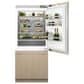 Fisher & Paykel Series 11 19.6 Cu. Ft. Built-In Bottom Mount Freezer Refrigerator in Panel Ready, , large