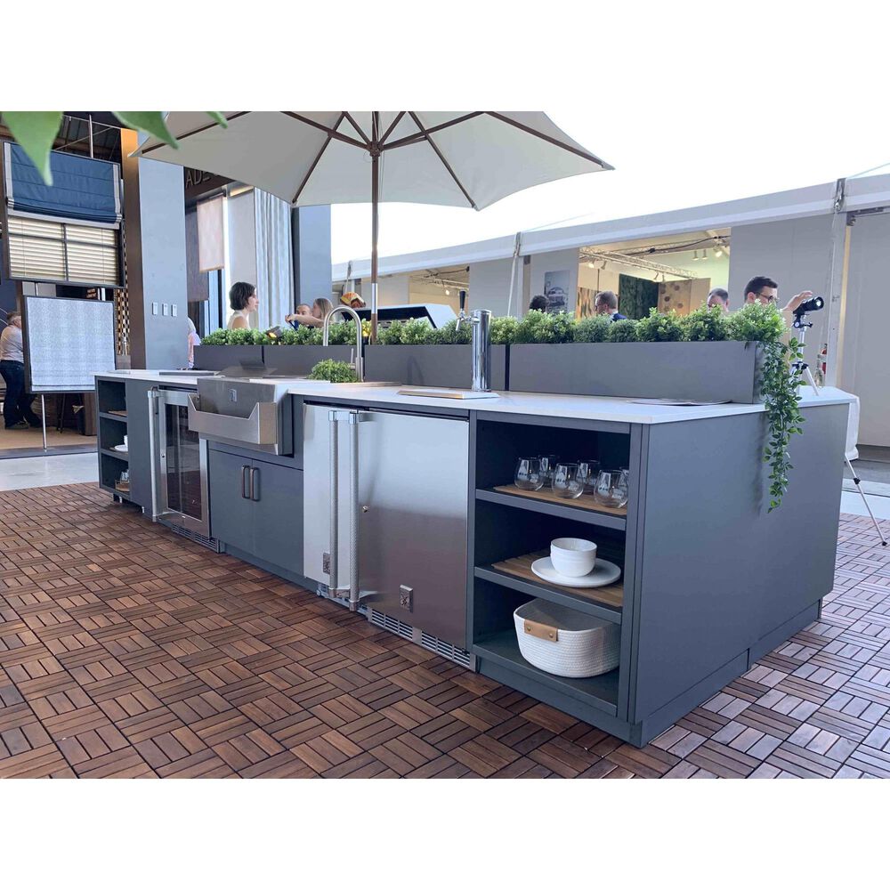 Hestan 30&quot; Outdoor Refreshment Center in Stainless Steel, , large