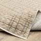 Oriental Weavers Capella Beige and Brown 3"3" x 5" Area Rug, , large