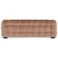 Classic Home Petra Stationary Sofa in French Beige Velvet, , large
