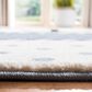 Safavieh Carousel CRK124 2" x 8" Navy and Ivory Kids Rug, , large
